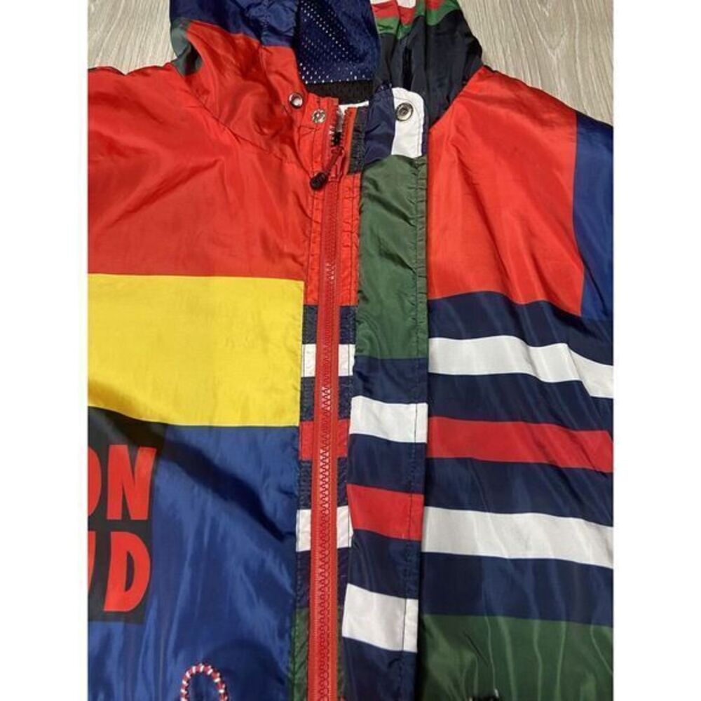 Reason Jacket Womens Medium Colorblock Windbreake… - image 4